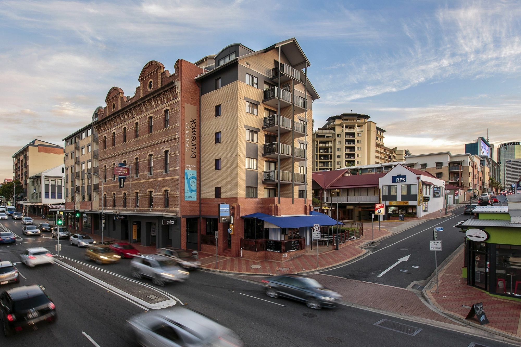 Central Brunswick Apartment Hotel Brisbane Eksteriør bilde